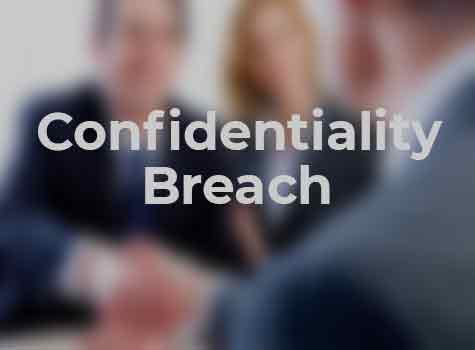 define breach of confidentiality